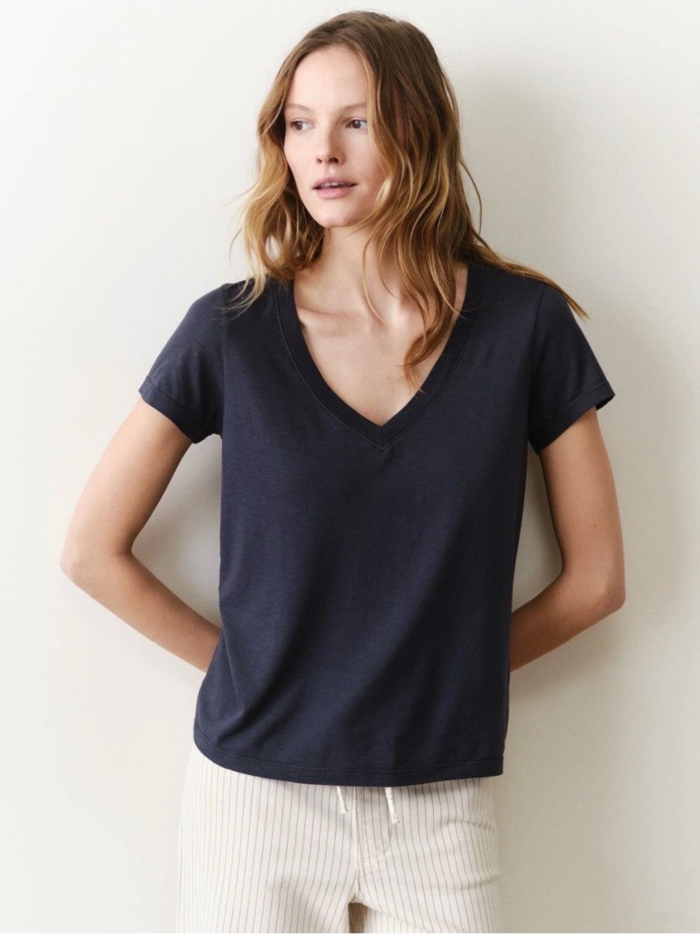 Marine Layer Classic V-Neck Tee
